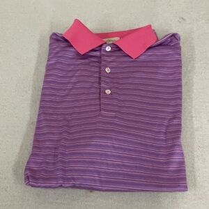 EUC Mens short sleeve vintage Peter Millar polo shirt